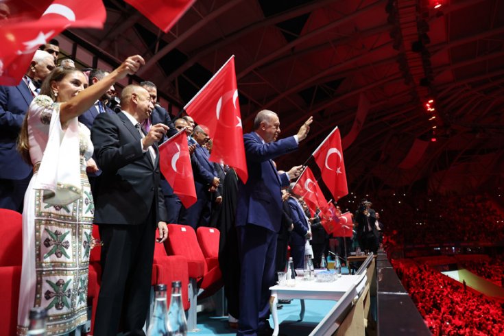 Erdoğan, 5. İslami Dayanışma Oyunları'nı başlattı