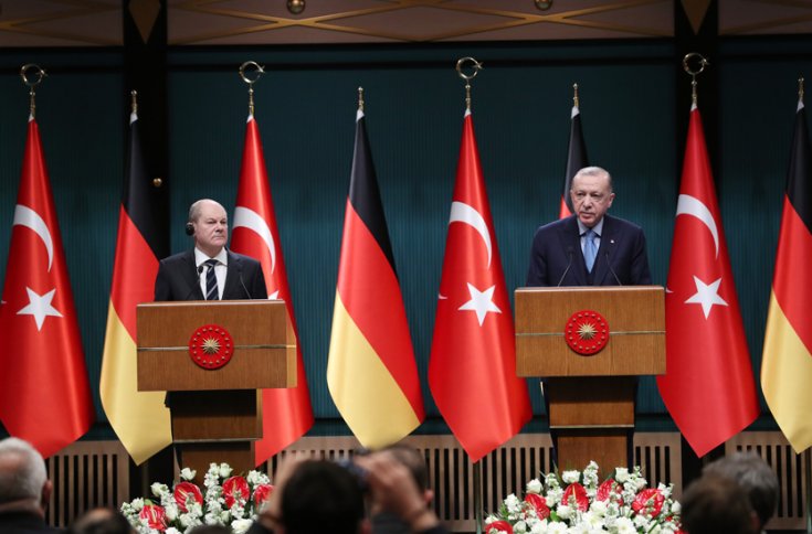 Erdoğan; Almanya ile bölgesel konularda yakın iş birliği içerisinde çalışmayı önemsiyoruz Erdoğan; Almanya ile bölgesel konularda yakın iş birliği içerisinde çalışmayı önemsiyoruz