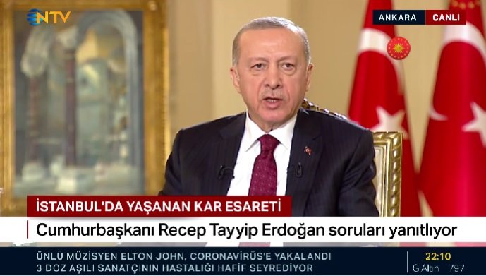 Erdoğan; 'Biz kimseyi engellemiyoruz. Onlar beceriksizlikleri, kötü yönetimleri sebebiyle belediyeyi borç batağına sokmuşlardır'