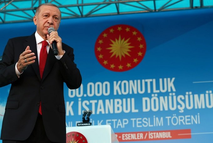 Erdoğan; Bugüne kadar 3 milyon konutun dönüşümünü tamamladık