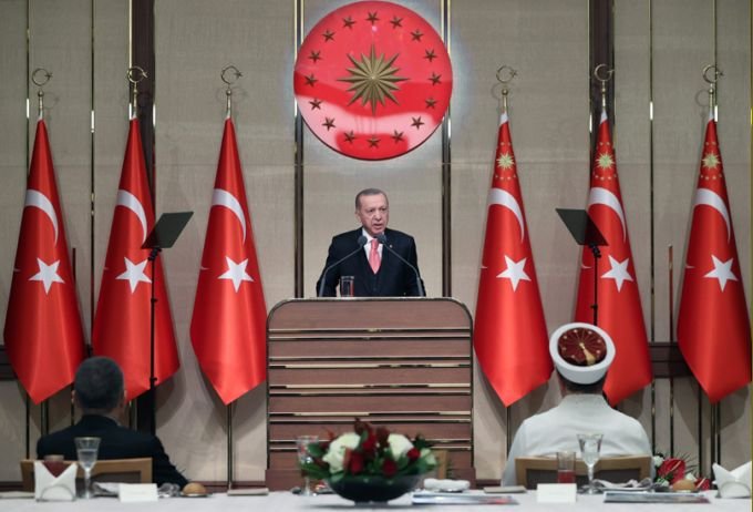 Erdoğan, İlçe Müftüleri İstişare Toplantısı’na katıldı Erdoğan, İlçe Müftüleri İstişare Toplantısı’na katıldı