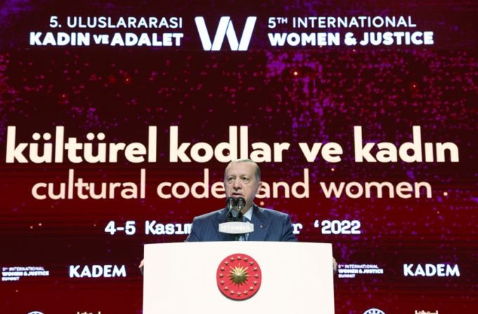 Erdoğan; Kadınlarımızı güçlendirecek politikaları kararlılıkla uygulamayı sürdürüyoruz