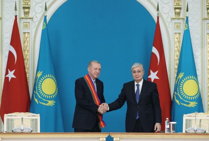 Erdoğan; Kazakistan'la iş birliğimizi bundan sonraki süreçte daha da artıracağız Erdoğan; Kazakistan'la iş birliğimizi bundan sonraki süreçte daha da artıracağız
