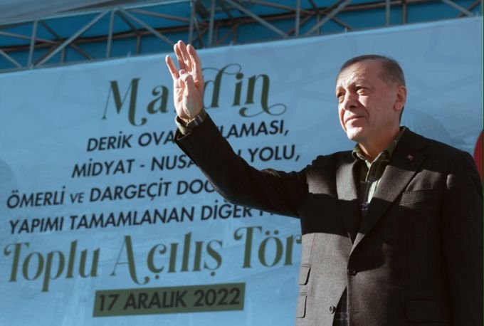 Erdoğan; Mardin'i, yaptığımız 48 milyar liralık kamu yatırımlarıyla her alanda destekledik, geliştirdik