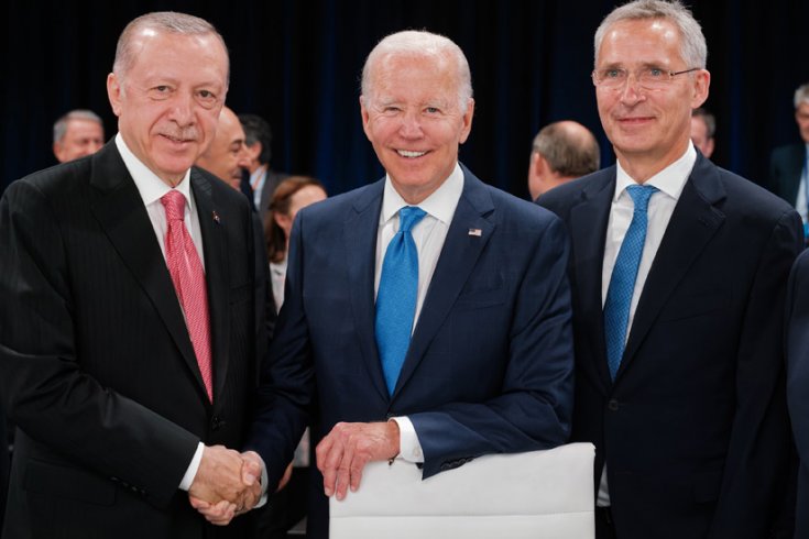 Erdoğan, NATO liderler toplantısı’na katıldı
