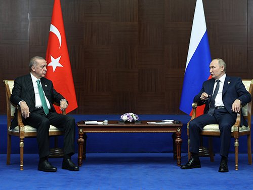Erdoğan, Rusya Devlet Başkanı Putin ile görüştü Erdoğan, Rusya Devlet Başkanı Putin ile görüştü
