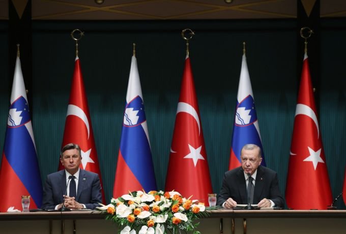 Erdoğan; Slovenya ile ikili ticaret hacmimiz geçen sene 2,3 milyar dolar seviyesine ulaştı