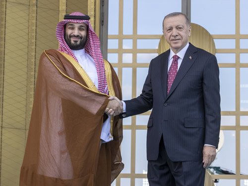 Erdoğan, Suudi Arabistan Veliaht Prensi Muhammed bin Selman ile başbaşa görüştü ve görüşmenin ortak metni yayımlandı