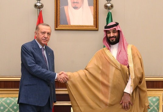 Erdoğan, Suudi Arabistan Veliaht Prensi Muhammed bin Selman bin Abdülaziz El Suud ile telefonda bayramlaştı