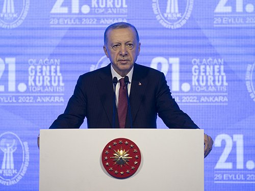 Erdoğan, TESK'in 21. Olağan Genel Kurulu’nda konuştu; Esnaflarımız Türkiye’nin her alanda yazdığı başarı hikâyesinde öncü rol oynuyor Erdoğan, TESK'in 21. Olağan Genel Kurulu’nda konuştu; Esnaflarımız Türkiye’nin her alanda yazdığı başarı hikâyesinde öncü rol oynuyor