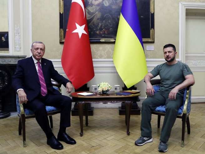 Erdoğan, Ukrayna Devlet Başkanı Zelenskiy ile görüştü