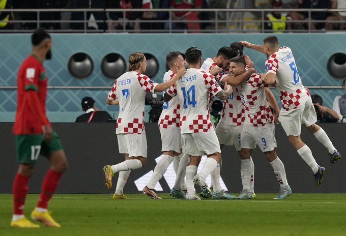 Fas'ı 2-1 yenen Hırvatistan Dünya üçüncüsü oldu