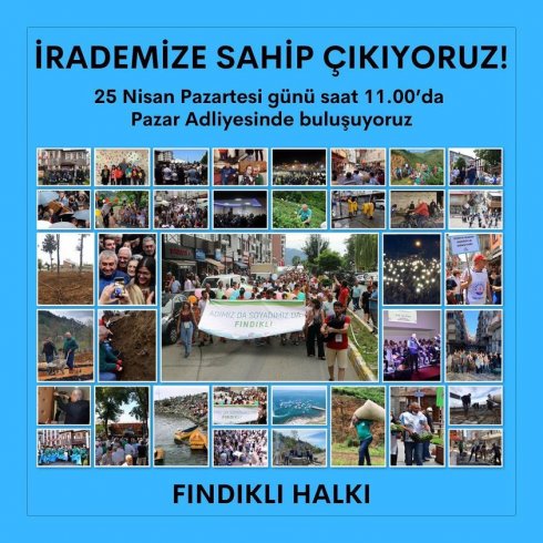 Fındıklı Belediye Başkanı Ercüment Çervatoğlu ve festival görevlilerinin yargılandığı davanın karar duruşması bugün