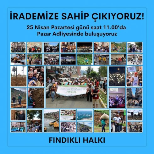 Fındıklı Belediye Başkanı Ercüment Çervatoğlu ve festival görevlilerinin yargılandığı davanın karar duruşması bugün Fındıklı Belediye Başkanı Ercüment Çervatoğlu ve festival görevlilerinin yargılandığı davanın karar duruşması bugün
