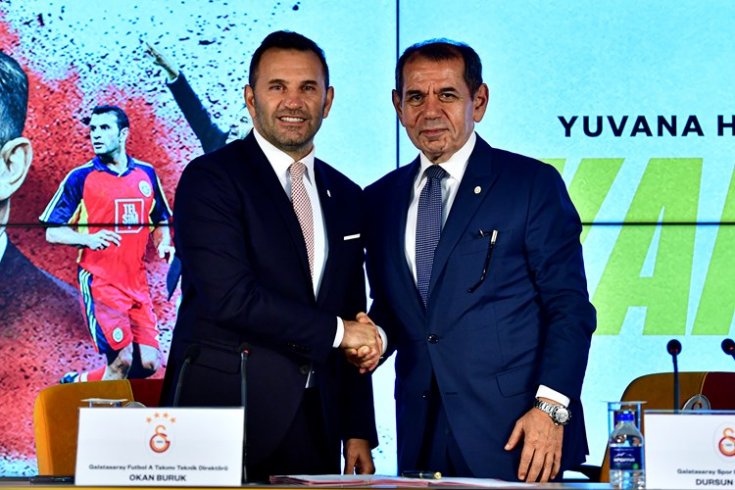 Galatasaray Spor Kulübü, yani teknik direktörü Okan Buruk ile 2 yıllık sözleşme imzaladı