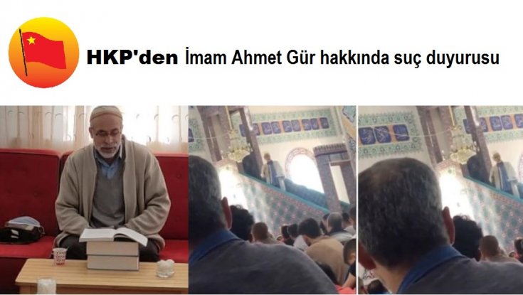 HKP'den Konya’da Cuma hutbesinde doktorları hedef alan Kayalar Camisi imamı Ahmet Gür hakkında suç duyurusu HKP'den Konya’da Cuma hutbesinde doktorları hedef alan Kayalar Camisi imamı Ahmet Gür hakkında suç duyurusu