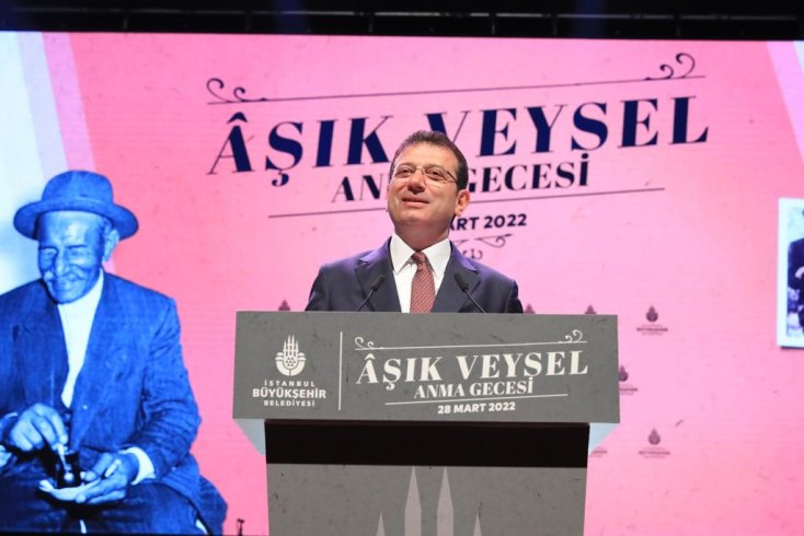 İBB Başkanı Ekrem İmamoğlu; Aşık Veysel bu topraklarda hiç unutulmayacak