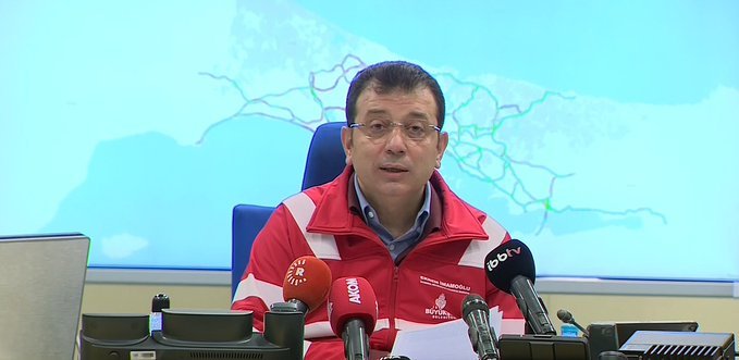 İmamoğlu AKOM'dan açıklama yaptı; 'İstanbullunun zor koşullarda hayatını kolaylaştırma çabasındayız' İmamoğlu AKOM'dan açıklama yaptı; 'İstanbullunun zor koşullarda hayatını kolaylaştırma çabasındayız'