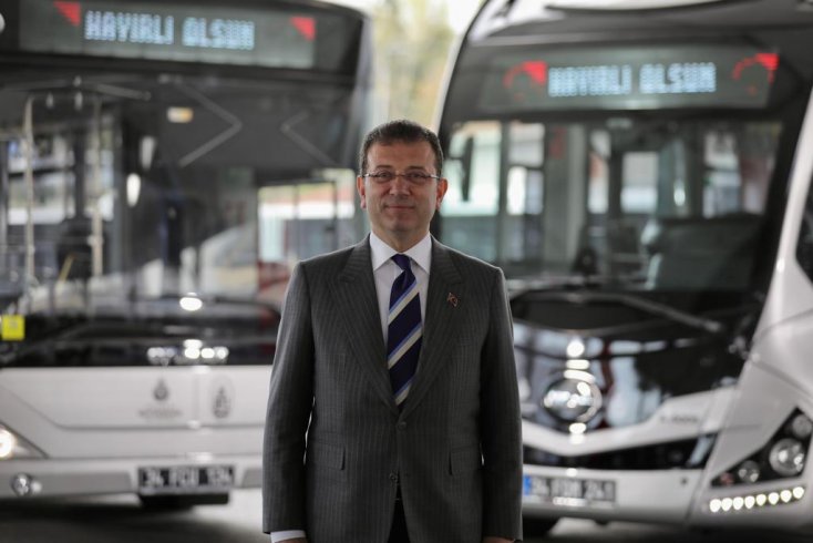 İBB Başkanı Ekrem İmamoğlu, öz kaynaklarımızla aldığımız 160 yeni metrobüsten 30’unu İstanbullularla buluşturduk