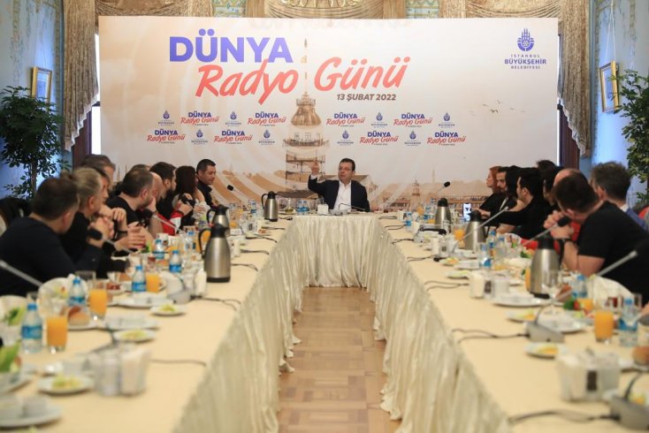 İBB Başkanı Ekrem İmamoğlu, Radyocularla buluştu: Türkiye değişime hazır!