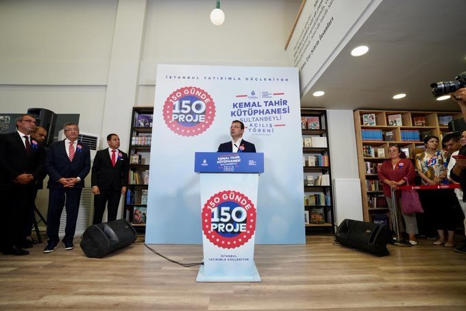 İBB Haziran 2019’dan beri şehre kazandırılan 18. kütüphanesini hizmete açtı