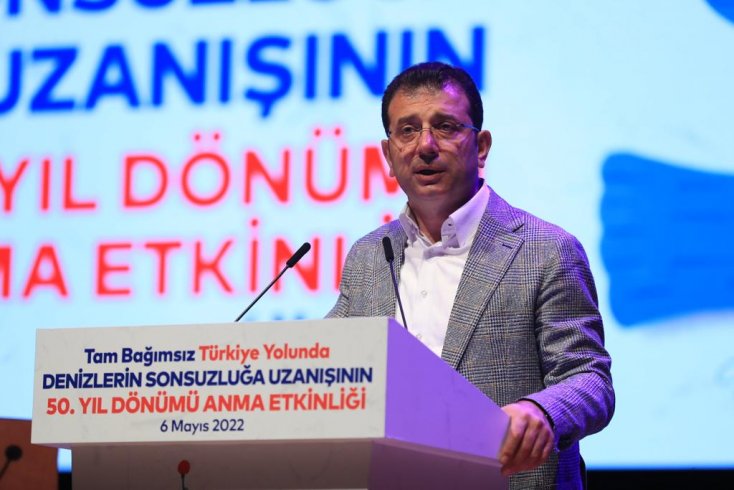 İmamoğlu, Deniz Gezmiş Bağımsızlık ve Özgürlük Vakfı’nın düzenlediği ‘Denizleri Anma Gecesi’nde konuştu