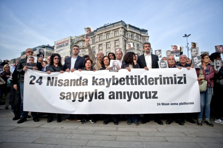 İstanbul'da yapılacak 24 Nisan anmasına valilik izin vermedi İstanbul'da yapılacak 24 Nisan anmasına valilik izin vermedi