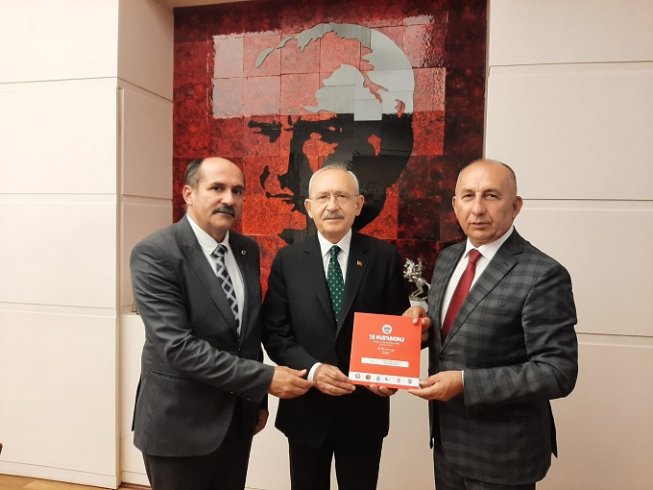 KAS-DER Genel Başkanı Remzi Şen'den CHP Genel Başkanı Kemal Kılıçdaroğlu'na 15. Kastamonu Tanıtım Günleri daveti