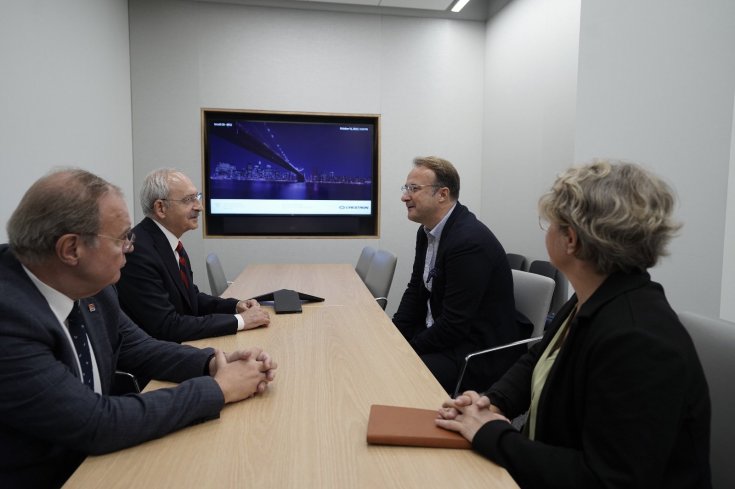 Kılıçdaroğlu, ABD'de Dünya Bankası yöneticileri ve dijital sektör paydaşları ile buluştu