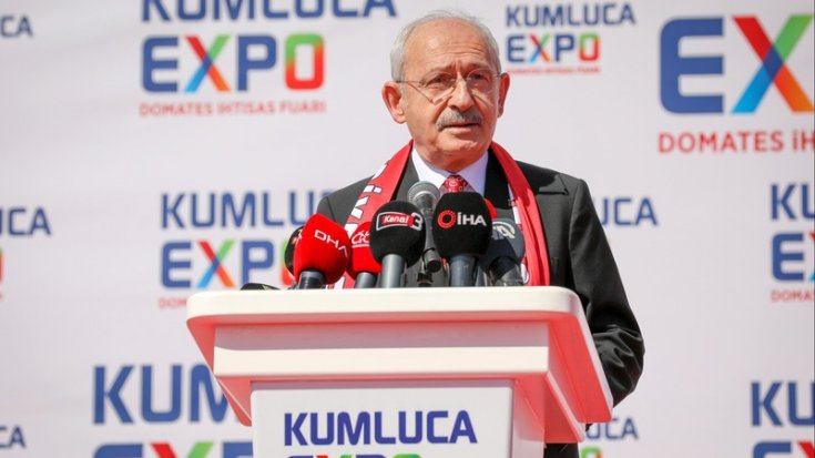 Kılıçdaroğlu, Antalya Kumluca EXPO 2022 Fuarı'nın açılışında konuştu