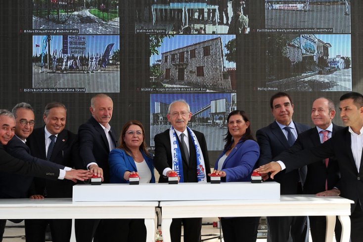 Kılıçdaroğlu, Didim'de açılış töreninde konuştu; Türkiye’nin bütün sorunlarına talibiz ve Türkiye’nin bütün sorunlarını çözeceğiz Kılıçdaroğlu, Didim'de açılış töreninde konuştu; Türkiye’nin bütün sorunlarına talibiz ve Türkiye’nin bütün sorunlarını çözeceğiz