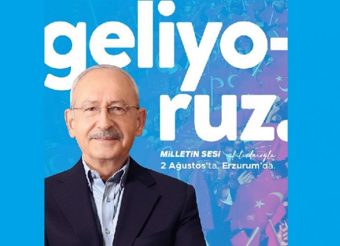 Kılıçdaroğlu, grup toplantısını 2 Ağustos'ta Erzurum'da yapacak