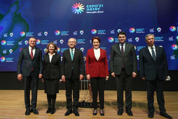 Kılıçdaroğlu Hatay EXPO 2021 Ankara Tanıtım Toplantısında; En geç 2 yıl içinde Suriyeli kardeşlerimizi davulla, zurnayla kendi ülkelerine yolcu edeceğiz Kılıçdaroğlu Hatay EXPO 2021 Ankara Tanıtım Toplantısında; En geç 2 yıl içinde Suriyeli kardeşlerimizi davulla, zurnayla kendi ülkelerine yolcu edeceğiz