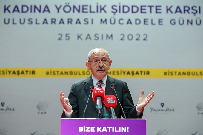 Kılıçdaroğlu: 'İşsizlik şiddeti artıran sorunlardan birisidir. Anne işsiz, baba işsiz, evlatlar işsiz evde ne olacak?'