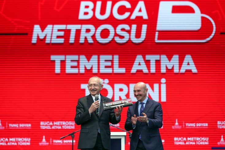 Kılıçdaroğlu, İzmir Buca metrosu temel atma töreninde konuştu; Hedef iktidar, halkın iktidarı, halkın; milletin iktidarı! Kılıçdaroğlu, İzmir Buca metrosu temel atma töreninde konuştu; Hedef iktidar, halkın iktidarı, halkın; milletin iktidarı!