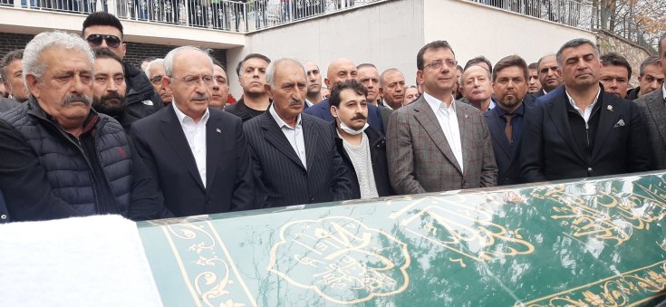 Kılıçdaroğlu, kardeşi Celal Kılıçdaroğlu'nu son yolculuğuna uğurladı