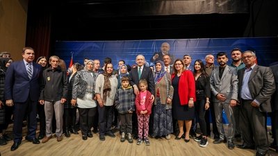 Kılıçdaroğlu, Kilis'te üye katılım törenine katıldı