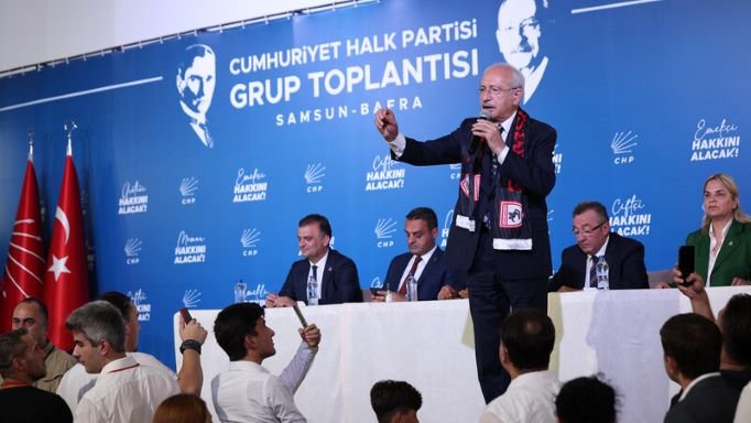 Kılıçdaroğlu, Samsun'da grup toplantısında konuştu; Havadan para kazananlar ve kul hakkı yiyenlerle benim hesaplaşmam var!