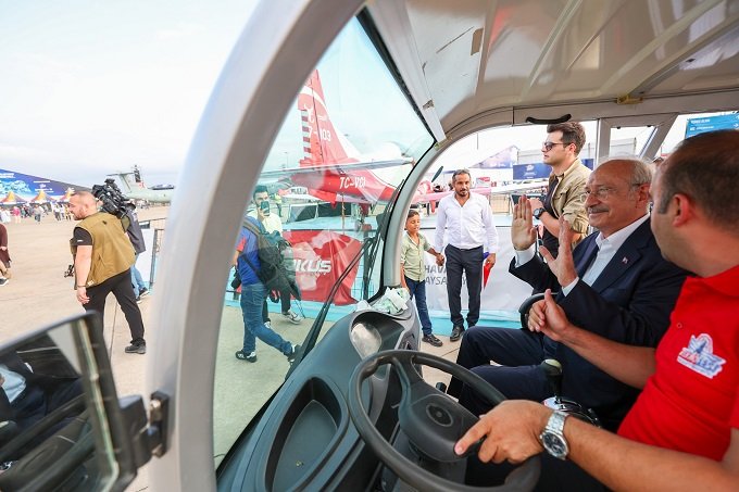 Kılıçdaroğlu, Samsun’da TEKNOFEST’i ziyaret etti