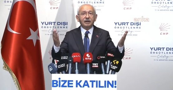 Kılıçdaroğlu, Yurt Dışı Örgütlenme Çalıştayında konuşuyor; 'CHP'de kısır çekişmeler bitti'