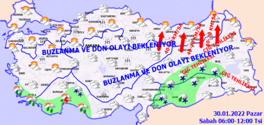 Meteoroloji Genel Müdürlüğü; Sıcaklıkların İç Anadolu Bölgesi'nde 2 ila 5 derece artacak