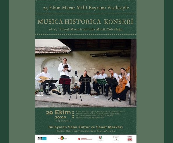 Musica Historica Topluluğu 23 Ekim Macar Milli Bayramı vesilesiyle Türkiye'de bir dizi konser verecek Musica Historica Topluluğu 23 Ekim Macar Milli Bayramı vesilesiyle Türkiye'de bir dizi konser verecek