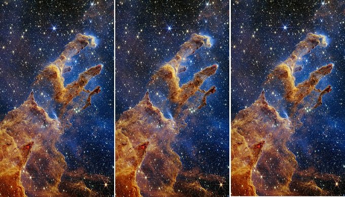 NASA'nın Webb'i, Yaratılış Sütunlarının Yıldız Dolu Portresini çekti
