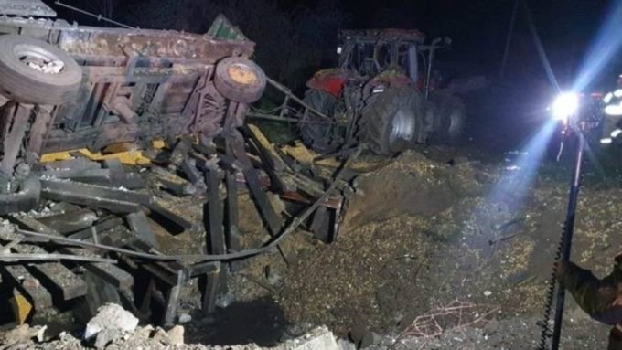 Rusya Savunma Bakanlığı'ndan Polonya sınırına düşen füze hakkında açıklama yapıldı Rusya Savunma Bakanlığı'ndan Polonya sınırına düşen füze hakkında açıklama yapıldı