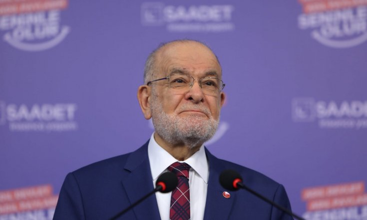 Saadet Partisi Genel Başkanı Temel Karamollaoğlu, Yüksek enflasyon; milletin ekmeğine göz dikmenin daniskasıdır