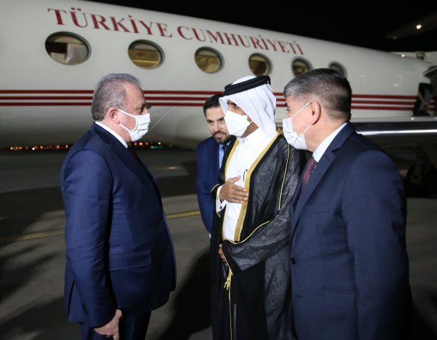 TBMM Başkanı Şentop Katar'a gitti TBMM Başkanı Şentop Katar'a gitti