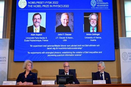 2022 Nobel Fizik Ödülü'nü Alain Aspect, John F. Clauser ve Anton Zeilinger kazandı