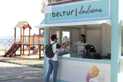 40 kadın, İstanbul’un farklı güzergahlarındaki Beltur Dondurma satış noktalarında işe başladı