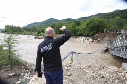AFAD'dan Batı Karadeniz'de meydana gelen aşırı yağışlar hakkında açıklama