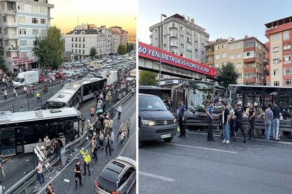 Avcılar'da iki metrobüs kafa kafaya çarpıştı İstanbul Valisi Yerlikaya açıkladı; 42 kişi yaralandı